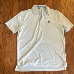 Peter Millar white polo